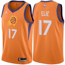 Phoenix Suns #17 Mario Elie Jersey -Orange