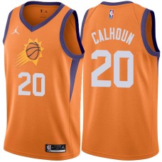 Phoenix Suns #20 Corky Calhoun Jersey -Orange