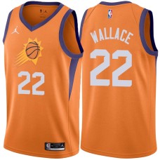 Phoenix Suns #22 John Wallace Jersey -Orange