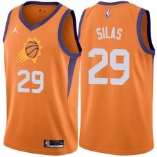 Phoenix Suns #29 Paul Silas Jersey -Orange