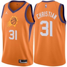 Phoenix Suns #31 Bob Christian Jersey -Orange