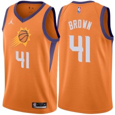 Phoenix Suns #41 Lorenzo Brown Jersey -Orange