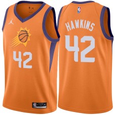 Phoenix Suns #42 Connie Hawkins Jersey -Orange