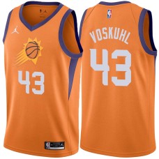 Phoenix Suns #43 Jake Voskuhl Jersey -Orange