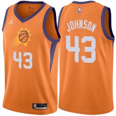 Phoenix Suns #43 Linton Johnson Jersey -Orange