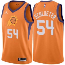 Phoenix Suns #54 Dale Schlueter Jersey -Orange