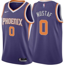 Phoenix Suns #0 Jerrod Mustaf Jersey -Purple