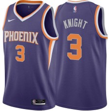 Phoenix Suns #3 Brandon Knight Jersey -Purple