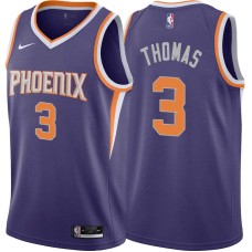 Phoenix Suns #3 Isaiah Thomas Jersey -Purple