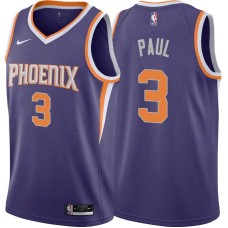 Phoenix Suns #3 Chris Paul Jersey -Purple