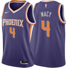 Phoenix Suns #4 Kyle Macy Jersey -Purple