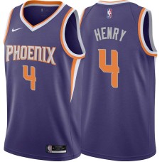 Phoenix Suns #4 Skeeter Henry Jersey -Purple