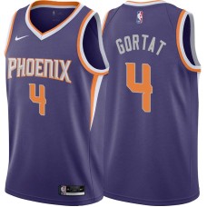 Phoenix Suns #4 Marcin Gortat Jersey -Purple