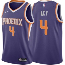 Phoenix Suns #4 Quincy Acy Jersey -Purple