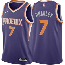 Phoenix Suns #7 Dudley Bradley Jersey -Purple