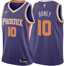 Phoenix Suns #10 Dexter Boney Jersey -Purple