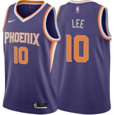 Phoenix Suns #10 Damion Lee Jersey -Purple