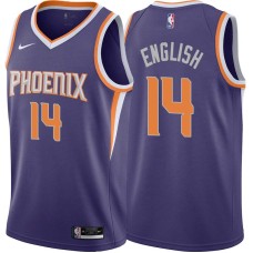 Phoenix Suns #14 Scott English Jersey -Purple