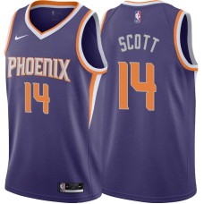 Phoenix Suns #14 Alvin Scott Jersey -Purple