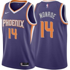 Phoenix Suns #14 Greg Monroe Jersey -Purple