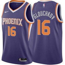 Phoenix Suns #16 Georgi Glouchkov Jersey -Purple