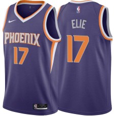 Phoenix Suns #17 Mario Elie Jersey -Purple