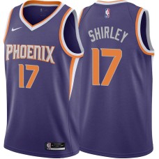 Phoenix Suns #17 Paul Shirley Jersey -Purple