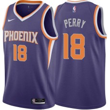 Phoenix Suns #18 Curtis Perry Jersey -Purple