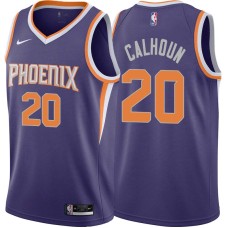 Phoenix Suns #20 Corky Calhoun Jersey -Purple