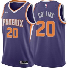 Phoenix Suns #20 Jarron Collins Jersey -Purple