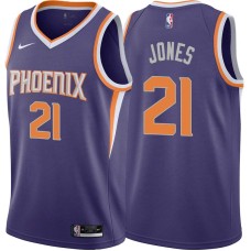 Phoenix Suns #21 Dwayne Jones Jersey -Purple