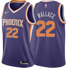 Phoenix Suns #22 John Wallace Jersey -Purple