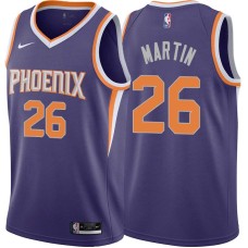 Phoenix Suns #26 Bill Martin Jersey -Purple