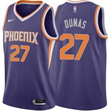 Phoenix Suns #27 Tony Dumas Jersey -Purple