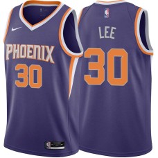 Phoenix Suns #30 Ron Lee Jersey -Purple