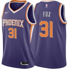 Phoenix Suns #31 Jim Fox Jersey -Purple