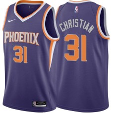 Phoenix Suns #31 Bob Christian Jersey -Purple