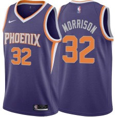 Phoenix Suns #32 Mike Morrison Jersey -Purple