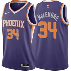 Phoenix Suns #34 McCoy McLemore Jersey -Purple