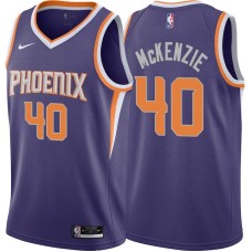 Phoenix Suns #40 Stan McKenzie Jersey -Purple