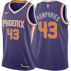 Phoenix Suns #43 Kris Humphries Jersey -Purple