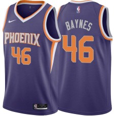 Phoenix Suns #46 Aron Baynes Jersey -Purple