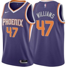 Phoenix Suns #47 Scott Williams Jersey -Purple