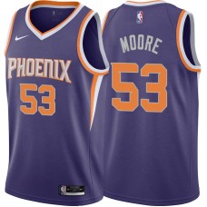 Phoenix Suns #53 Ron Moore Jersey -Purple