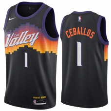 Phoenix Suns #1 Cedric Ceballos Jersey -THE Valley 2021 City