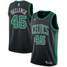 Boston Celtics #45 Andrew DeClercq Jersey -Black