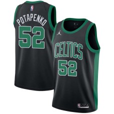 Boston Celtics #52 Vitaly Potapenko Jersey -Black