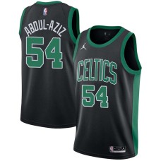 Boston Celtics #54 Zaid Abdul-Aziz Jersey -Black