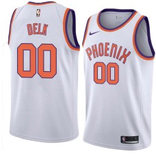 Suns #00 Tony Delk Jersey -White PHOENIX