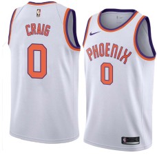 Suns #0 Torrey Craig Jersey -White PHOENIX